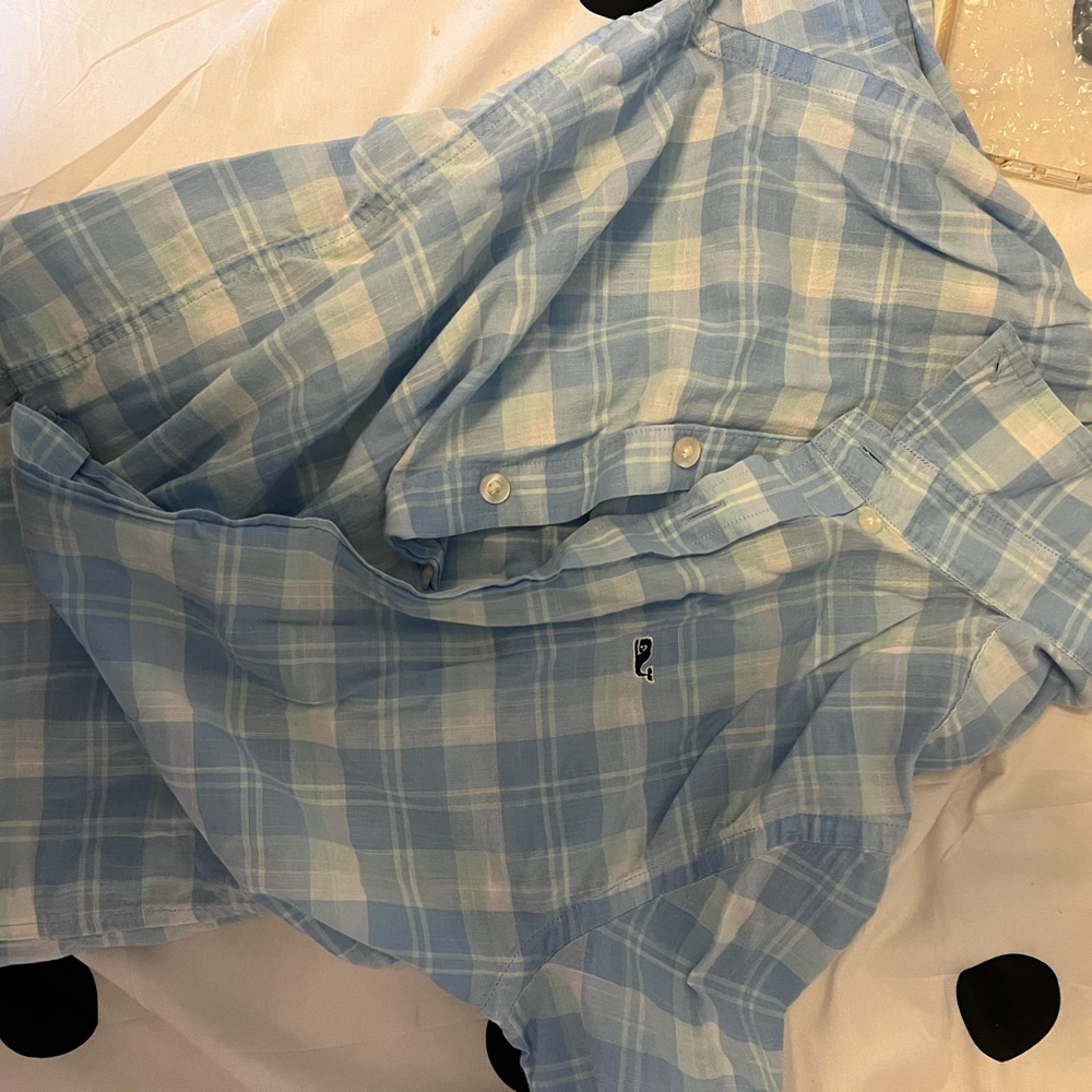 girls small vineyard vines button up